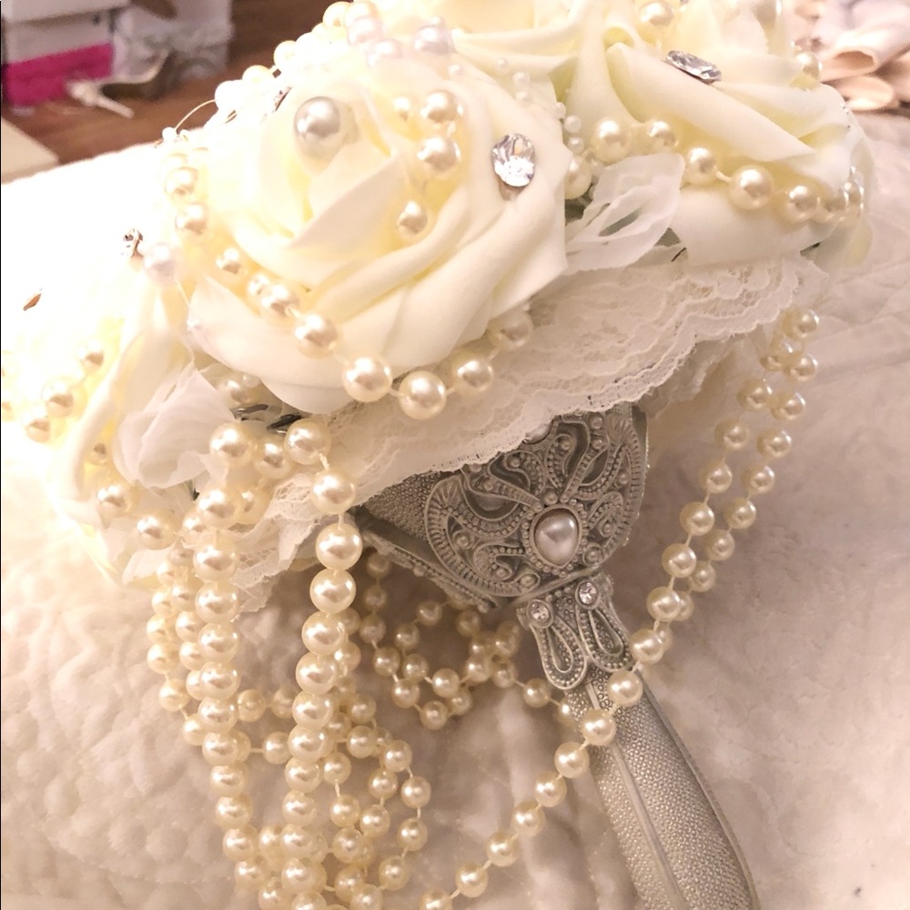Diamond and pearl princess bouquet